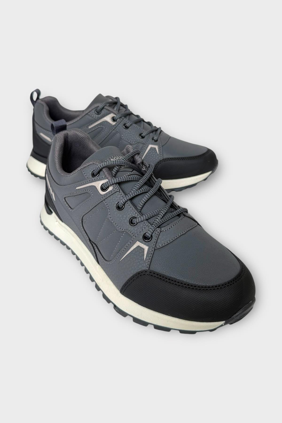 Erkek 4 Mevsim Rahat Comfort Spor Ayakkkabı FÜME - Görsel 3