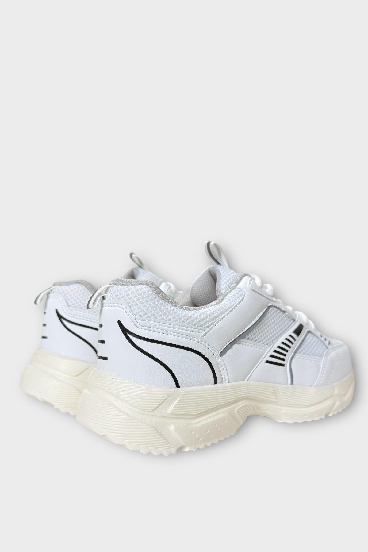 Erkek Airfile Hafif Comfort Koşu Yürüyüş Spor Ayakkabı BEYAZ - Görsel 5