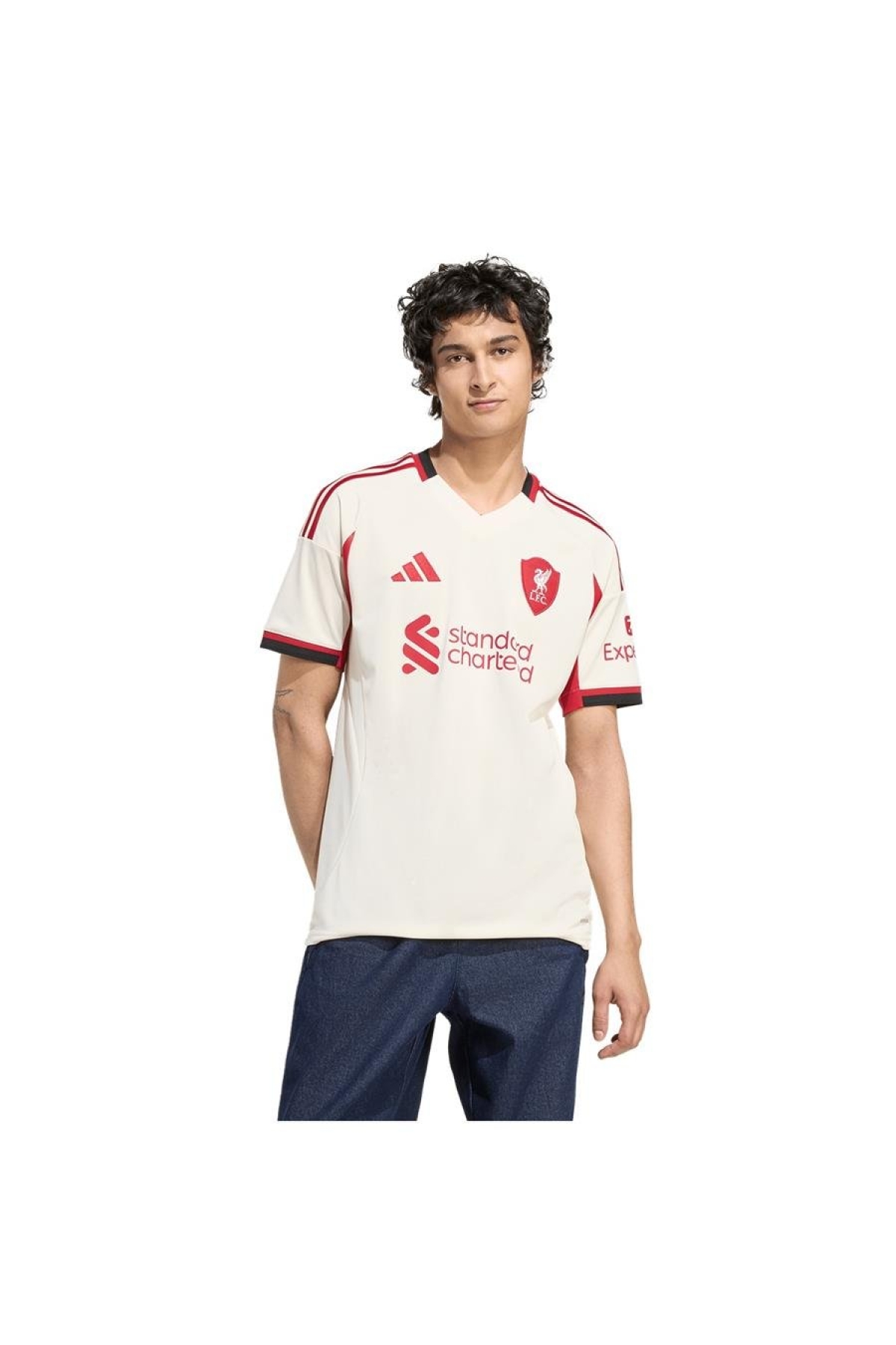 Erkek Beyaz Forma LFC A JSY (Liverpool) JV6487 Fiyatları | Flo