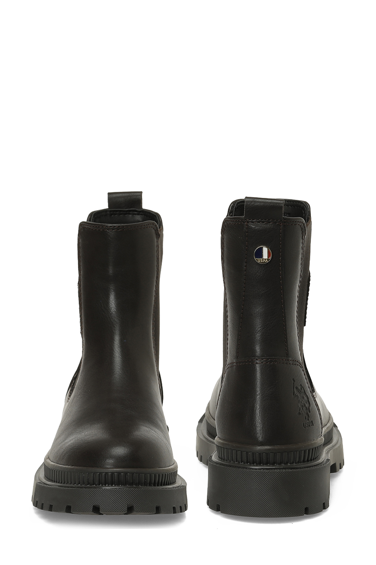 U.S. Polo Assn. OTTAVIA 5PR Kahverengi Kadın Chelsea Bot - Görsel 7