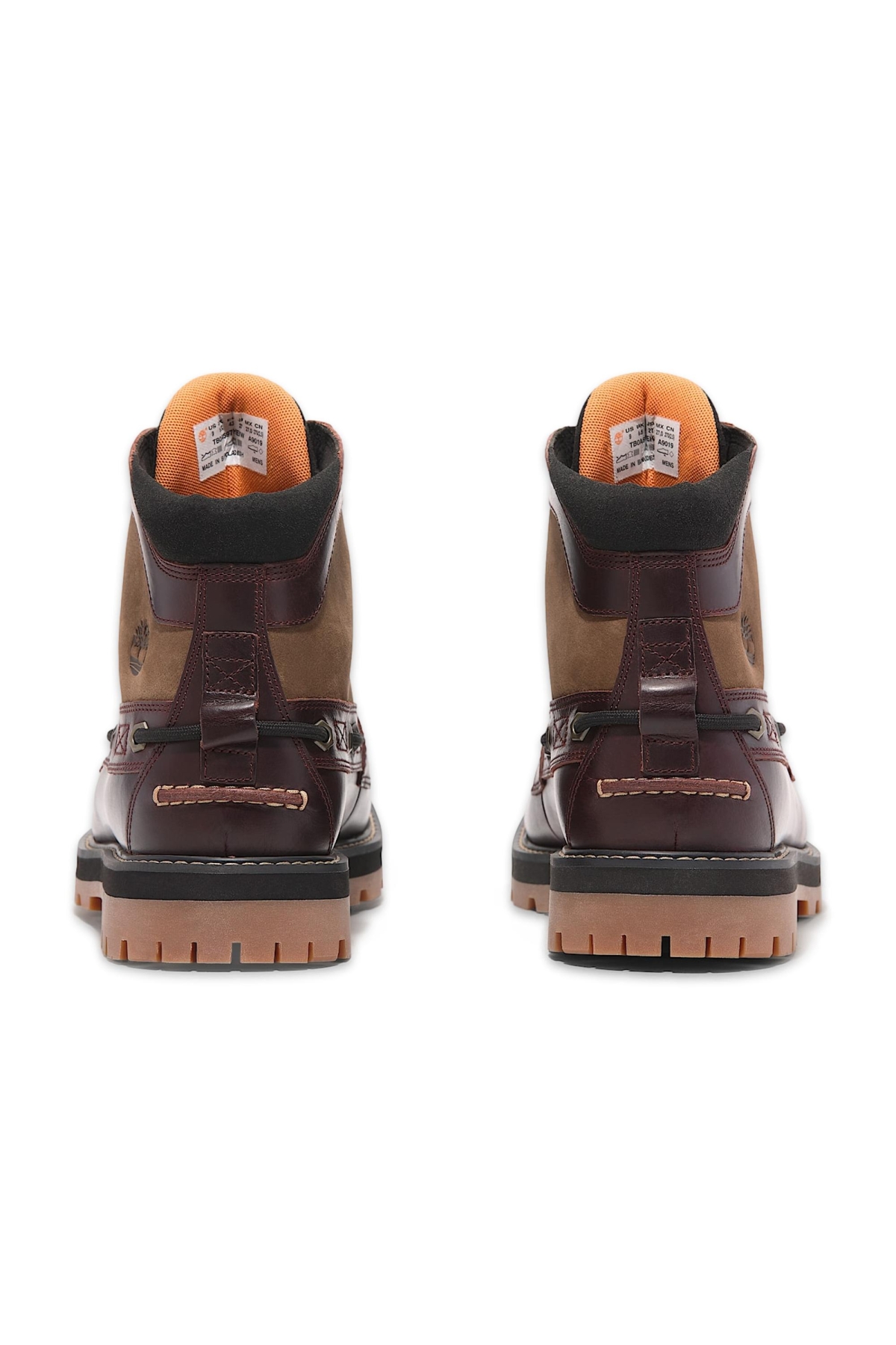 Tb0A697H Britton Road Mid Lace Up Boot Bordo Erkek Bot - Görsel 5