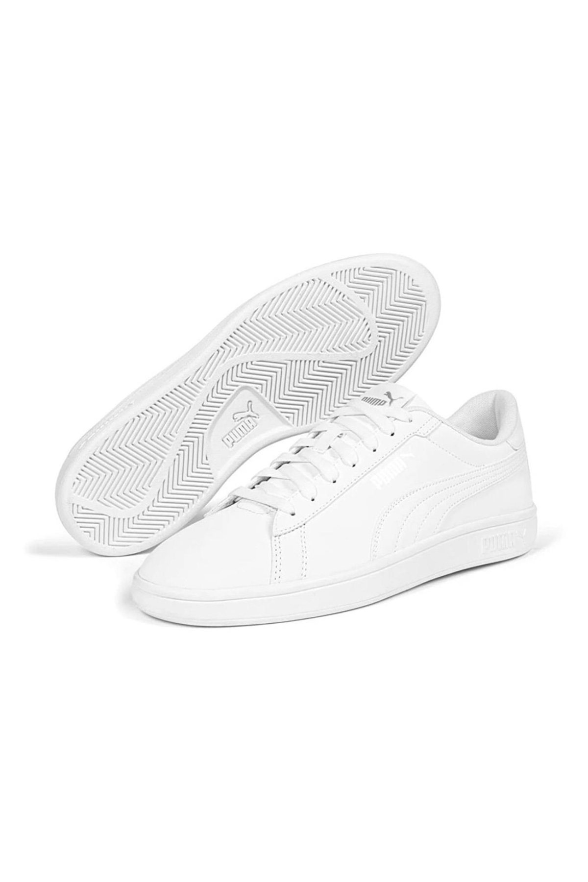 392336 Smash 3.0 Buck Spor Ayakkabı Beyaz - Görsel 4