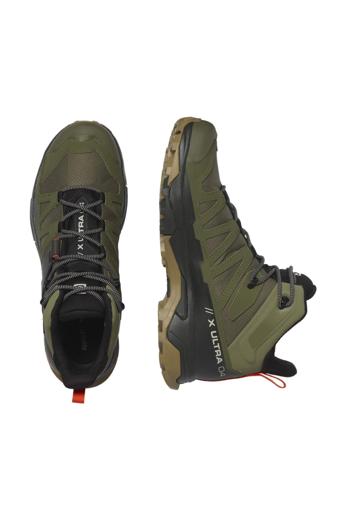 L41739800 X Ultra 4 Mid Gtx Outdoor Ayakkabı Haki - Görsel 4