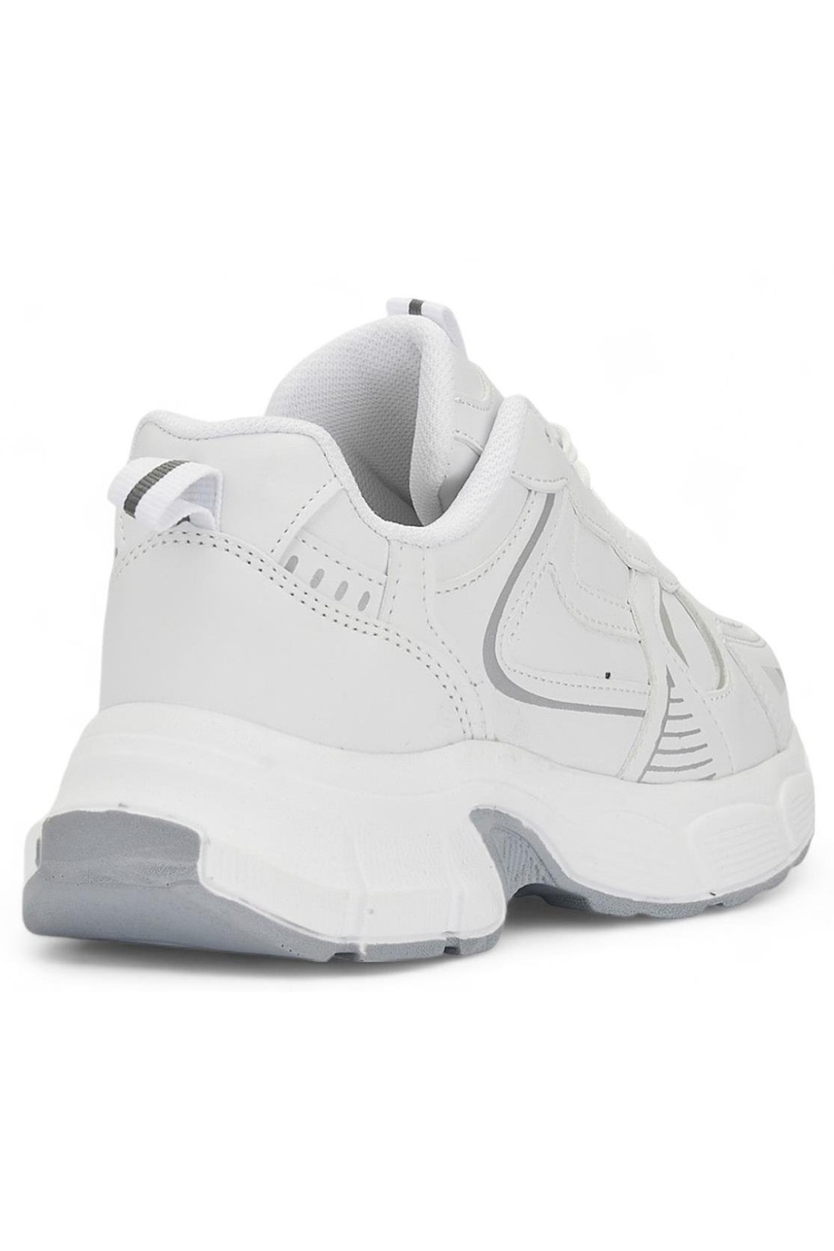 7450-Cilt Kalın Taban Sneaker Unisex Spor Ayakkabı - Görsel 3