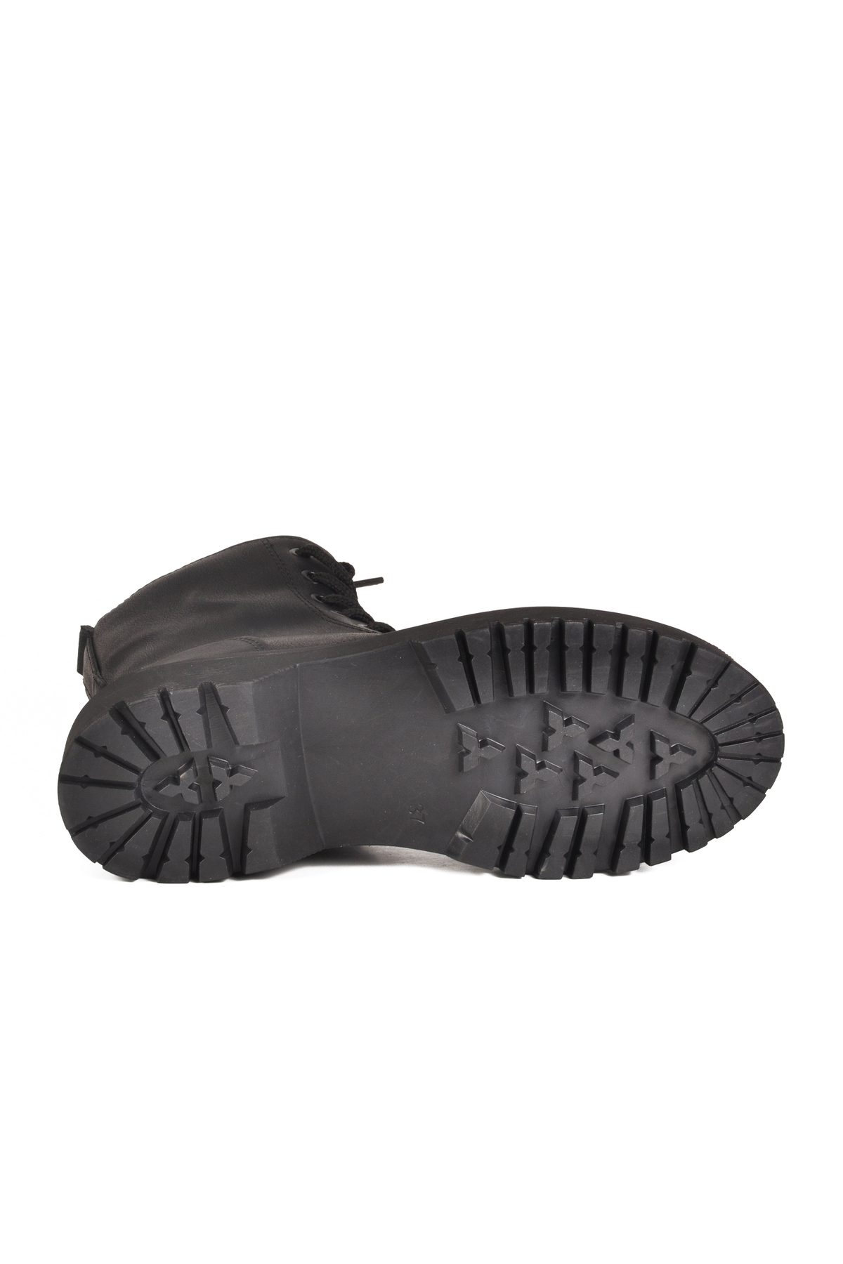 Siyah Zümrüt Bağcıklı Fermuarlı Kadın Bot Terra 5000 Z - Görsel 6