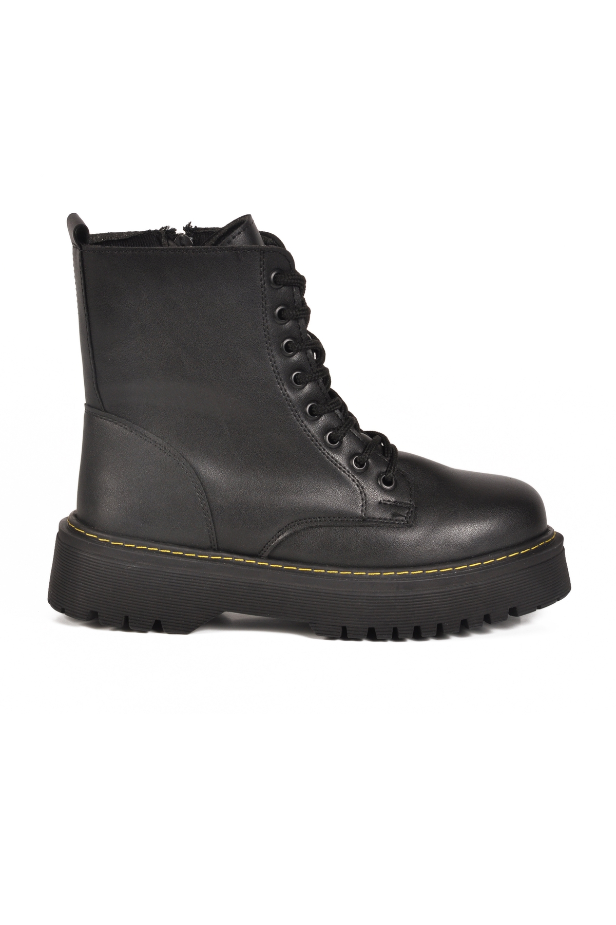 Siyah Bağcıklı Fermuarlı Kadın Bot Terra 5000 Z - Görsel 2