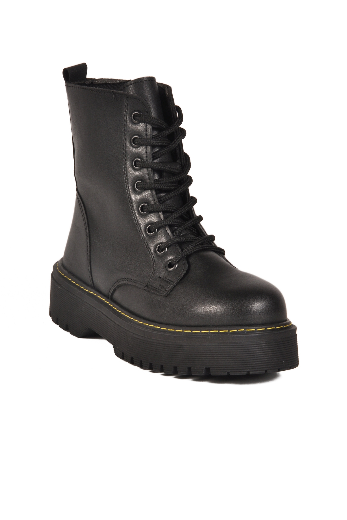 Siyah Bağcıklı Fermuarlı Kadın Bot Terra 5000 Z - Görsel 4