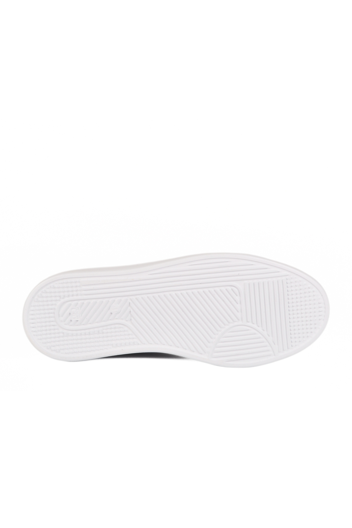 Siyah Beyaz Bağcıklı Hafif Erkek Sneaker 136 M - Görsel 6