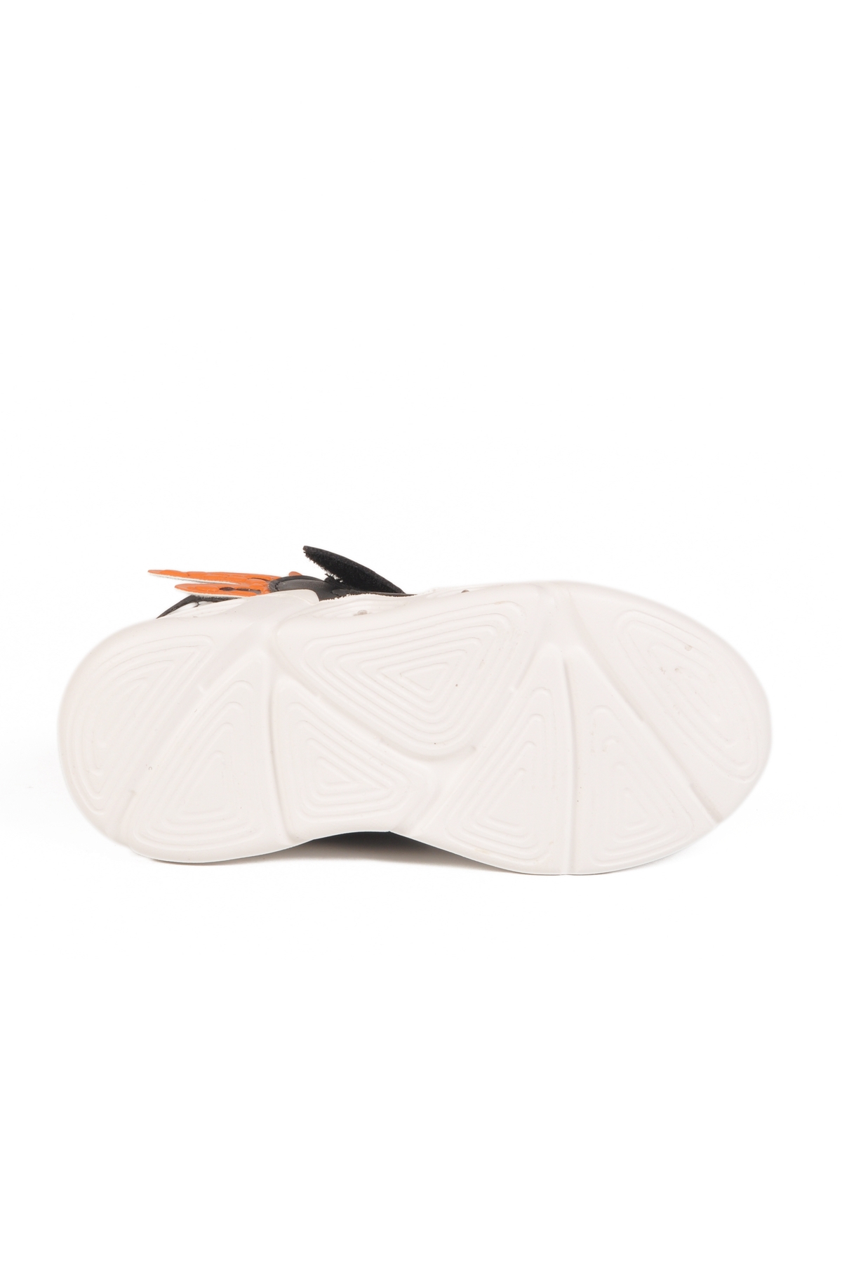 Siyah Cırtlı Işıklı Unisex Çocuk Spor Ayakkabı Stego P - Görsel 6