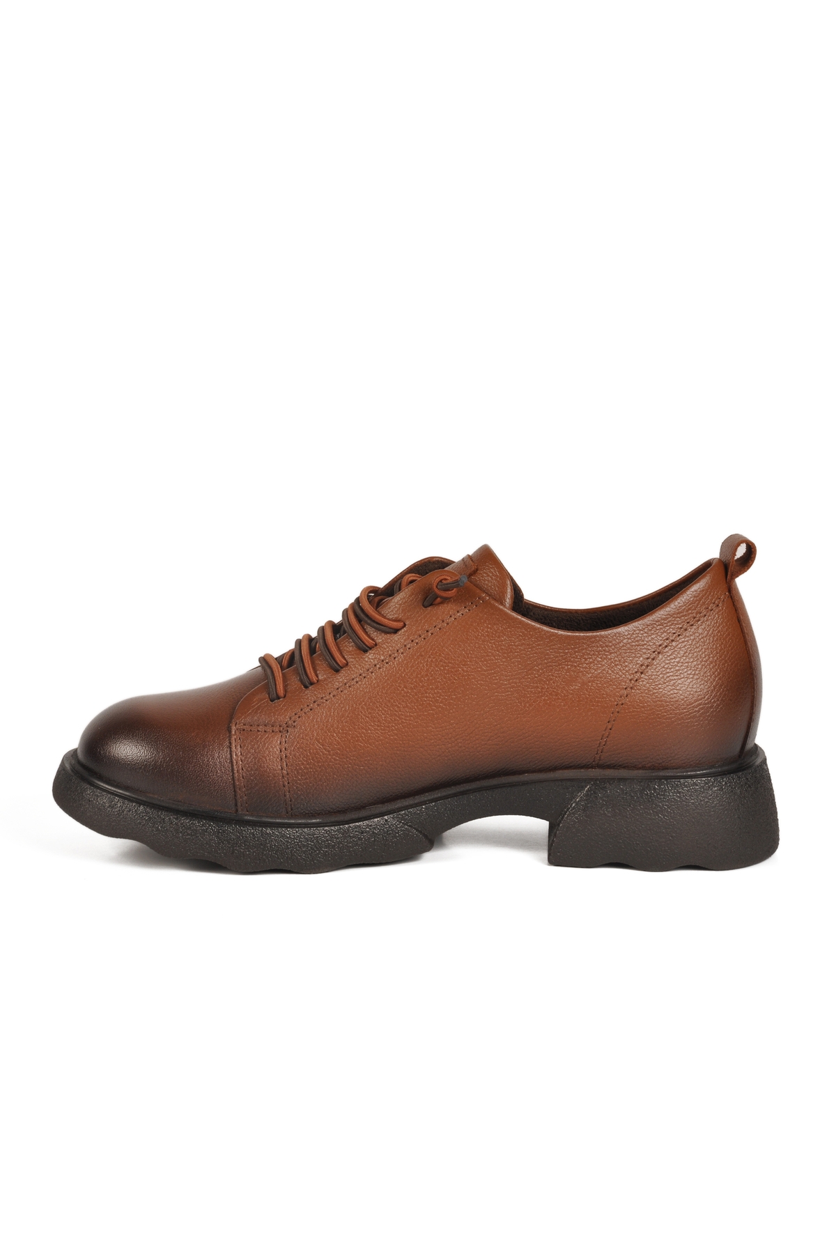 Taba Hakiki Deri Kadın Casual Ayakkabı 2553801K Z - Görsel 3