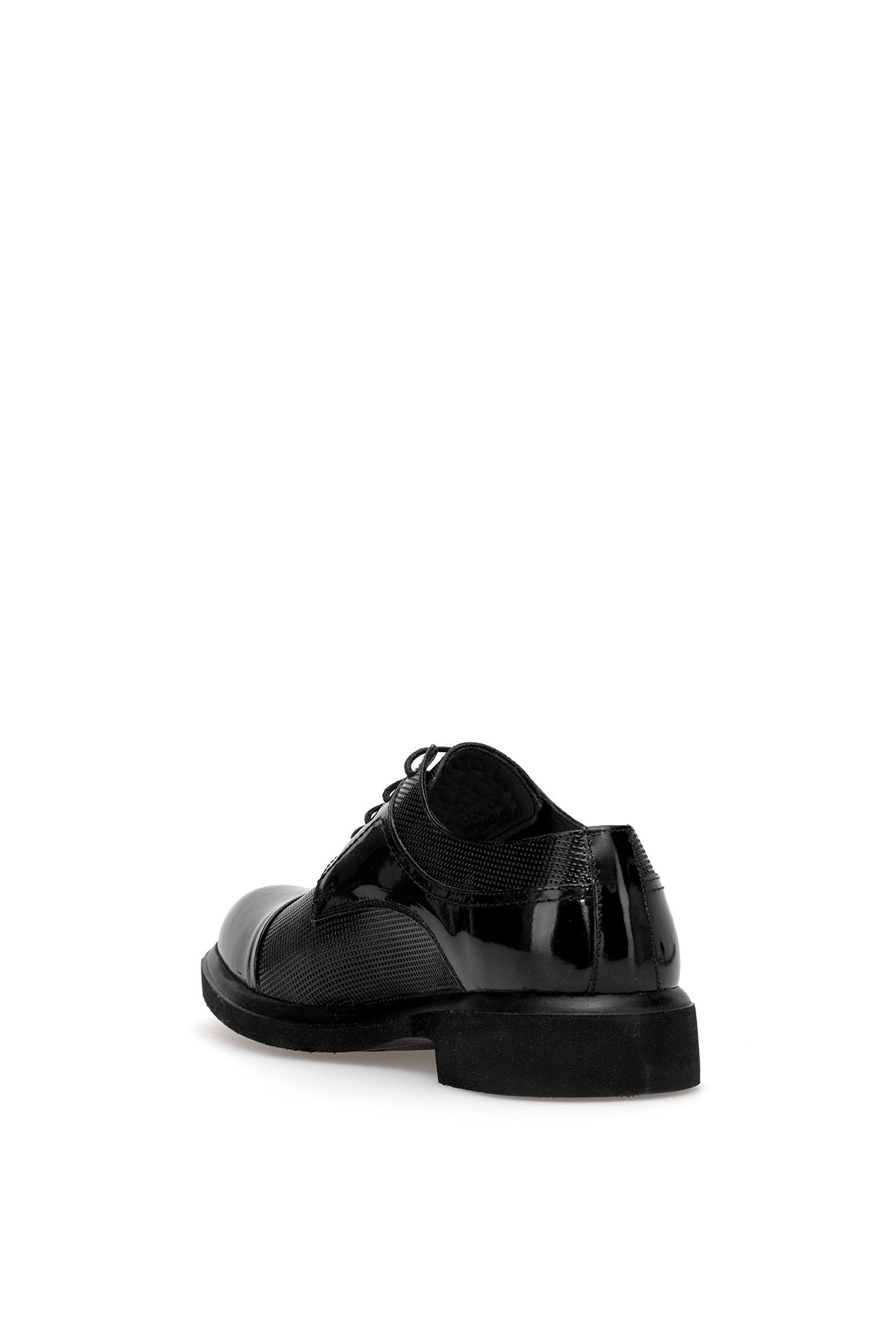 Elit SLGVF030R Erkek Hakiki Deri Klasik Ayakkabı Siyah - Görsel 5