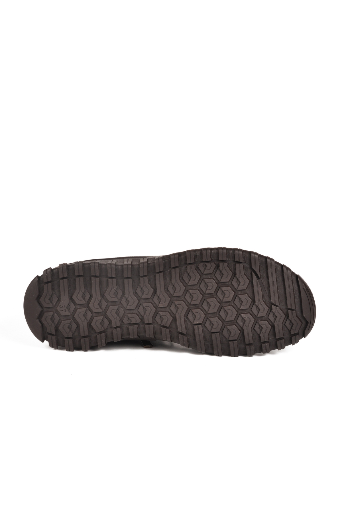 Kahve Taba Nubuk Hakiki Deri Kadın Bot 2413554K Z - Görsel 6