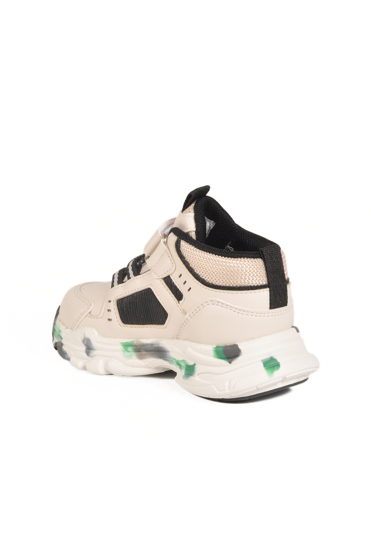 Krem Cırtlı Hafif Unisex Bebek Spor Ayakkabı 2063 B - Görsel 5