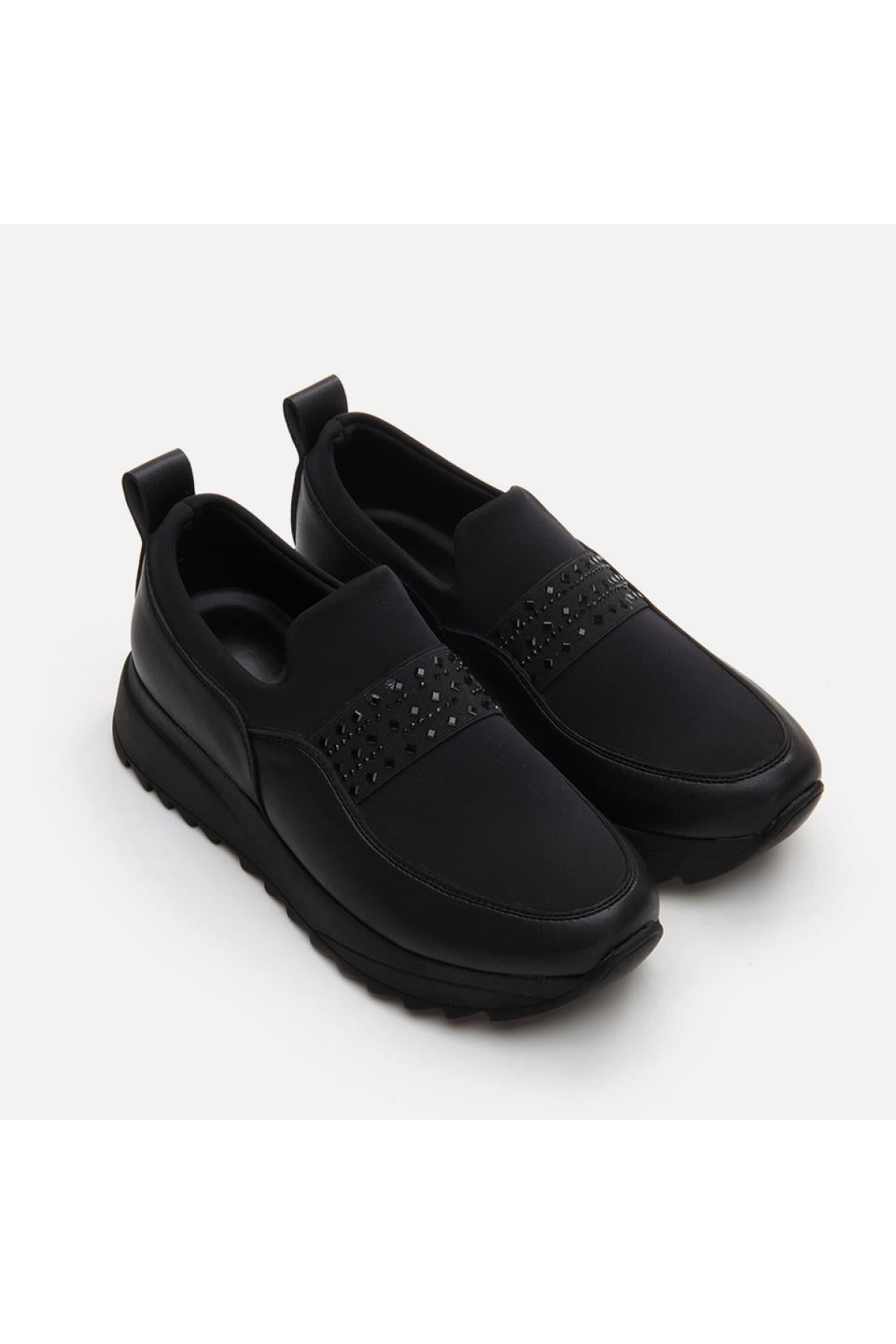 Siyah Kadın Günlük Ayakkabı - Görsel 6