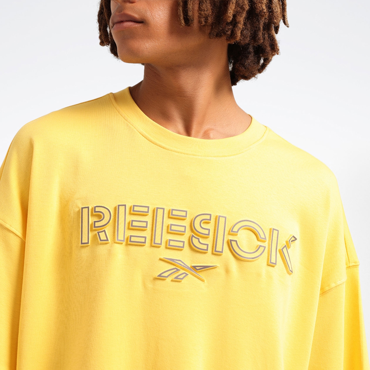 Reebok DEYNA TEE Sarı Erkek Kısa Kol T-Shirt