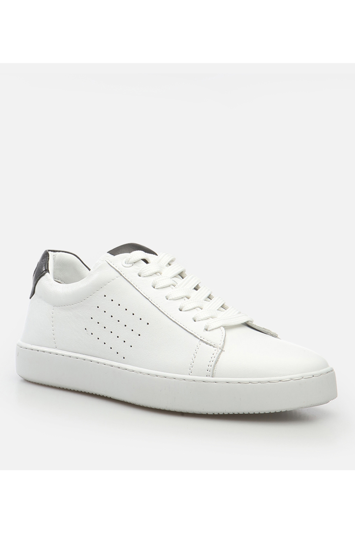 Erkek Deri Beyaz Günlük Ayakkabı - Görsel 3