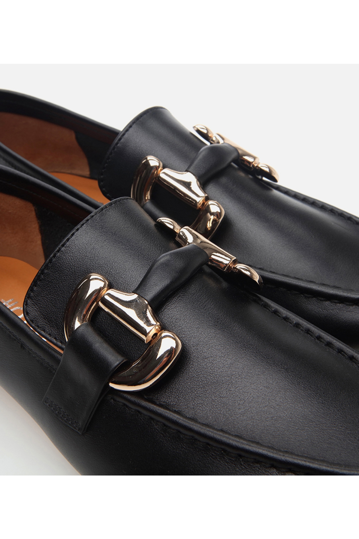 Kadın Deri Siyah Loafer - Görsel 4