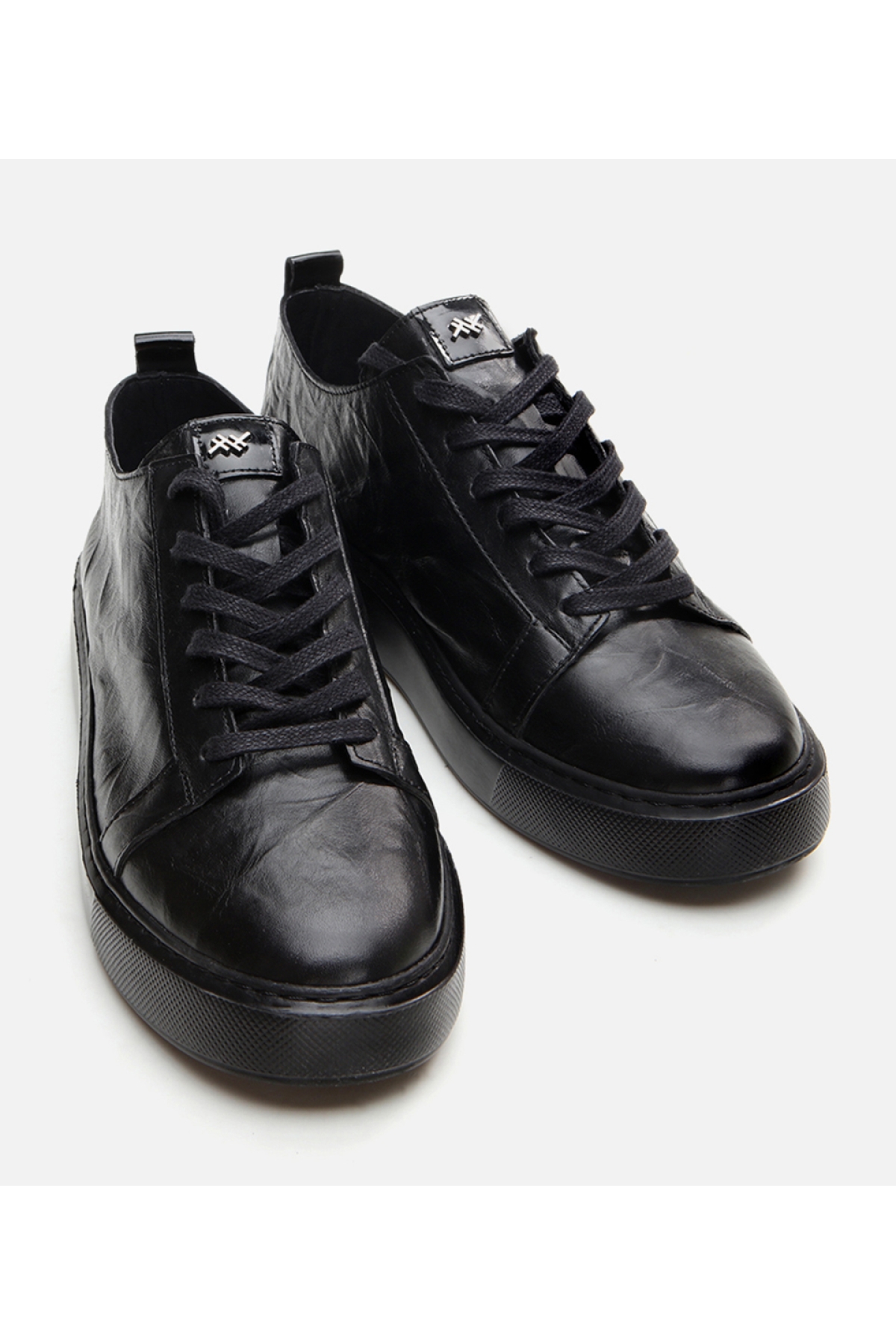 Erkek Deri Siyah Günlük Ayakkabı - Görsel 4