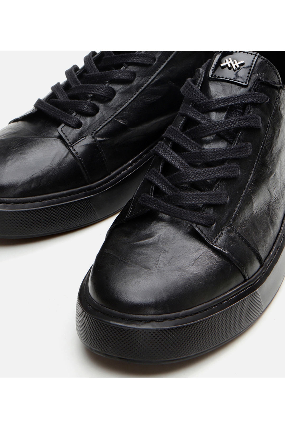 Erkek Deri Siyah Günlük Ayakkabı - Görsel 5