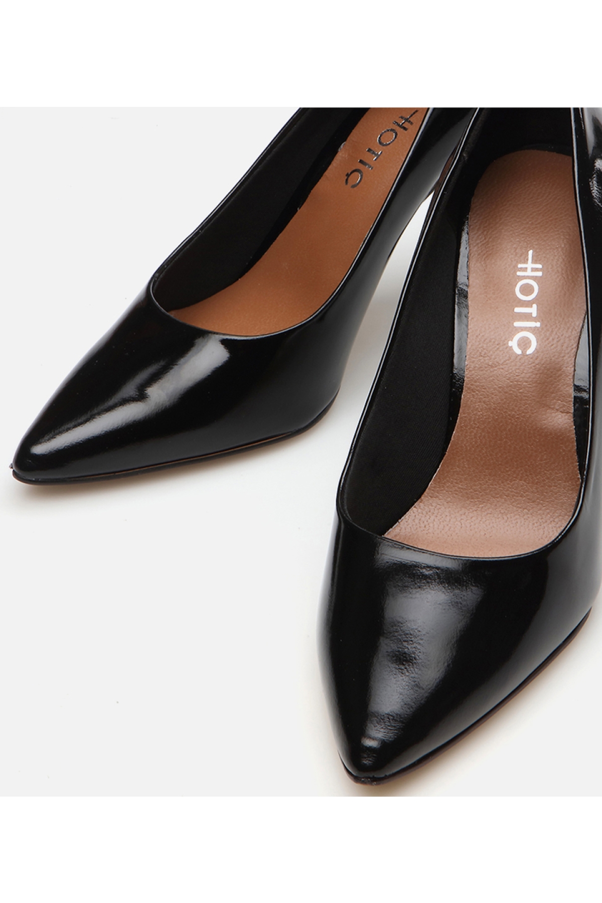 Kadın Deri Siyah Stiletto - Görsel 5