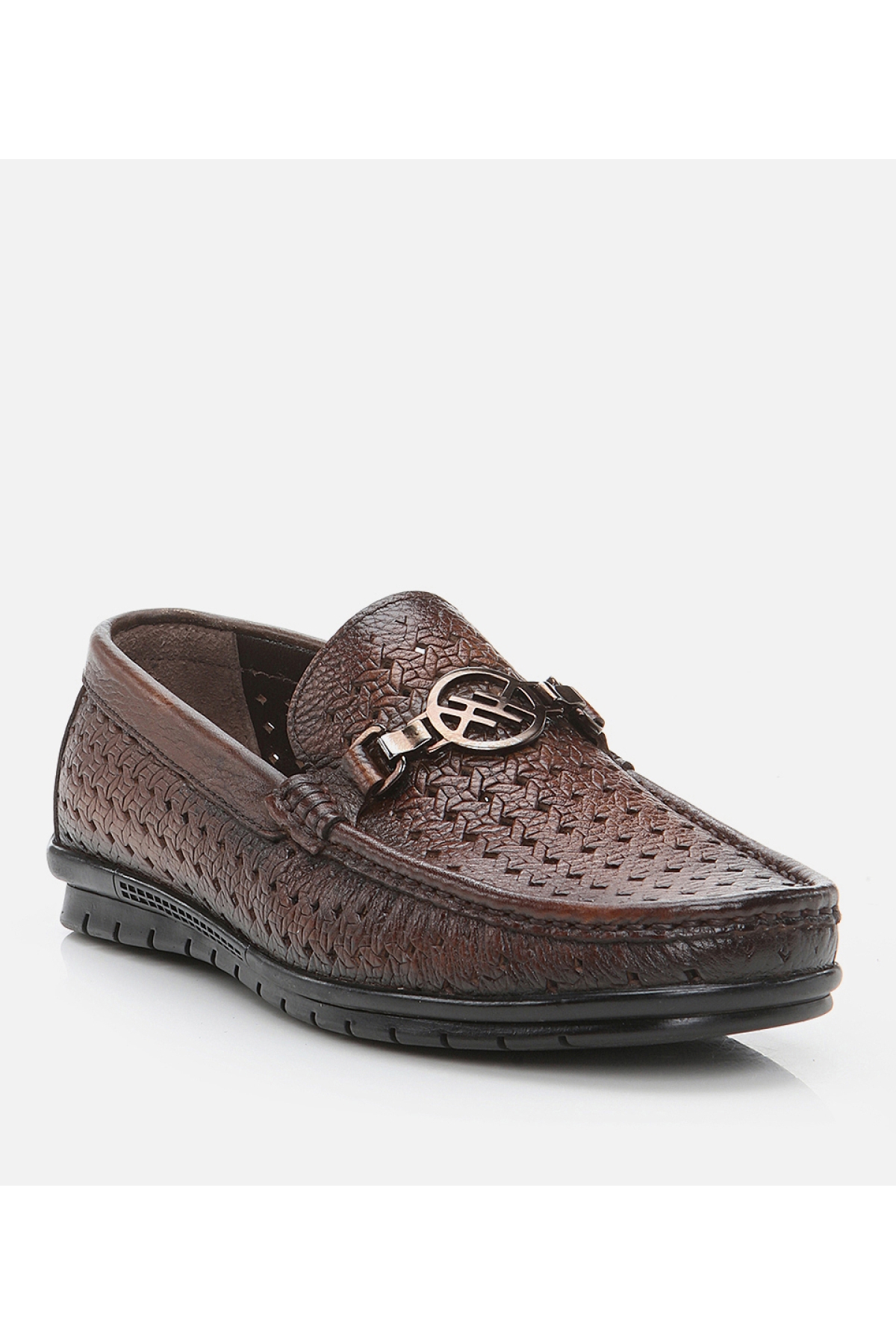 Erkek Deri Kahverengi Loafer - Görsel 3