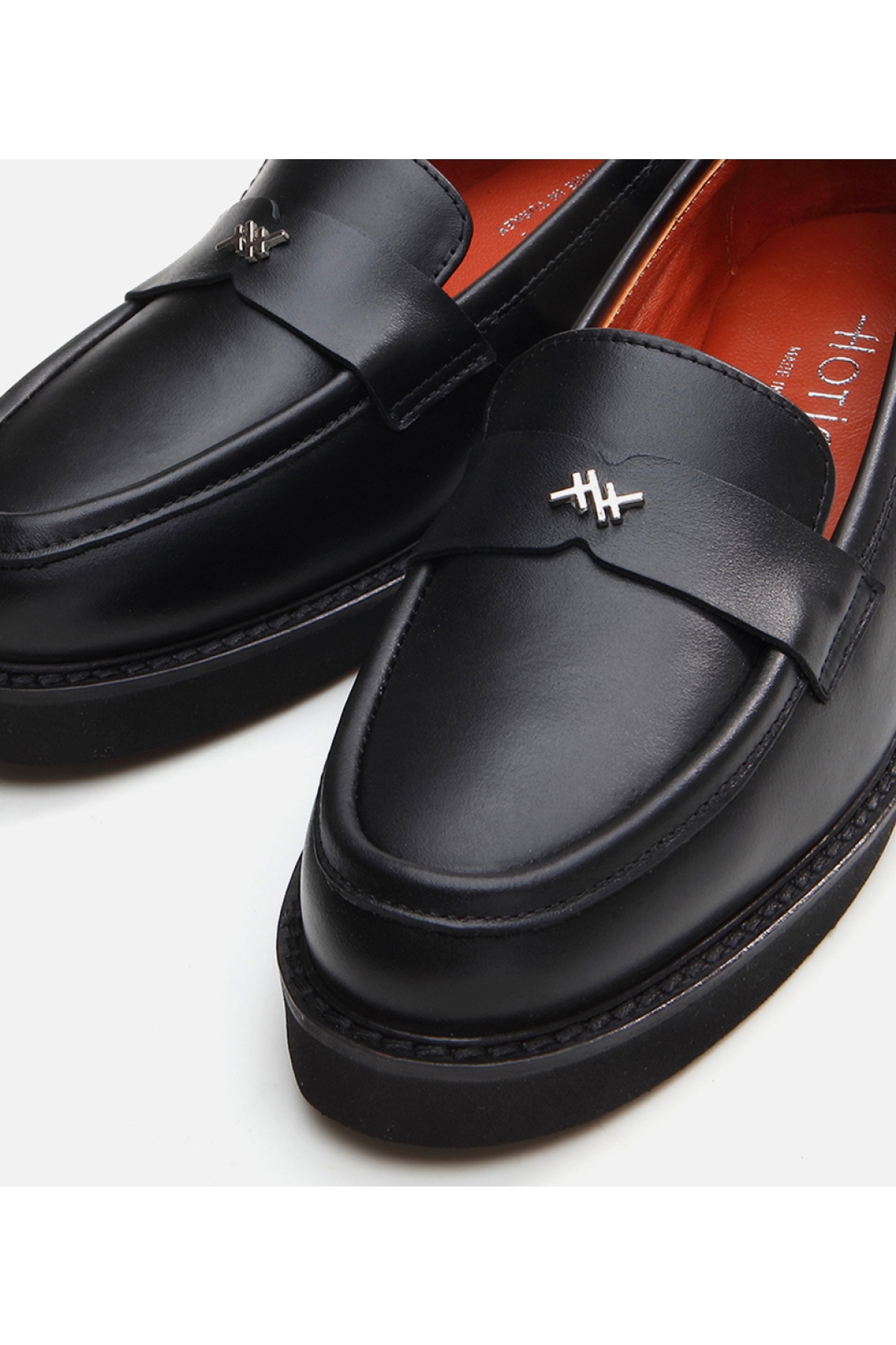 Kadın Deri Siyah Loafer - Görsel 5