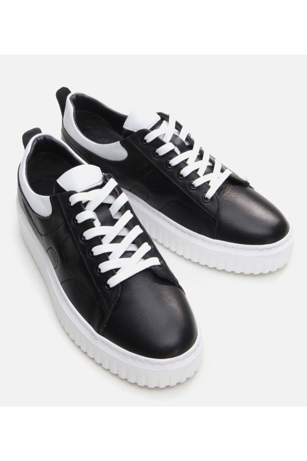 Erkek Deri Siyah Günlük Ayakkabı - Görsel 4