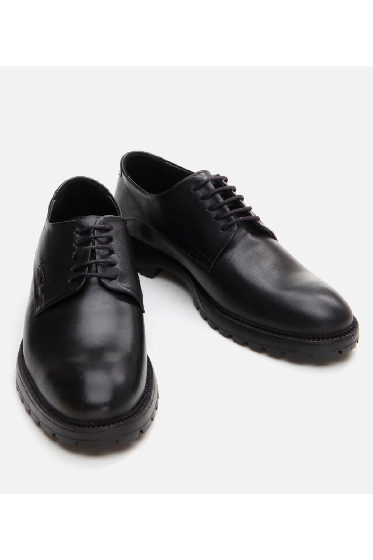 Erkek Deri Siyah Günlük Ayakkabı - Görsel 4