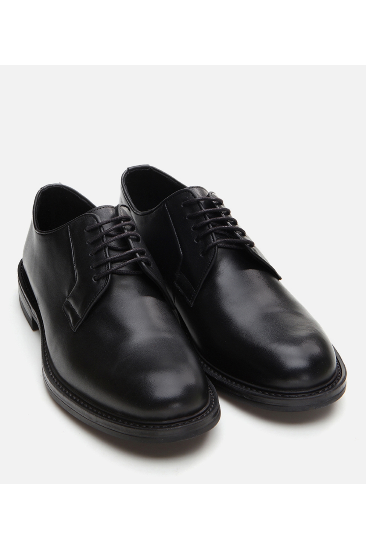 Erkek Deri Siyah Günlük Ayakkabı - Görsel 3