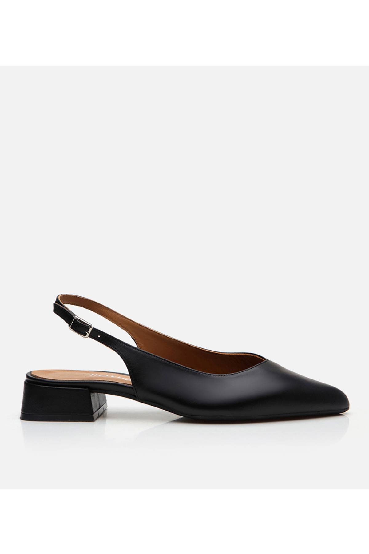 Kadın Deri Siyah Babet - Görsel 2