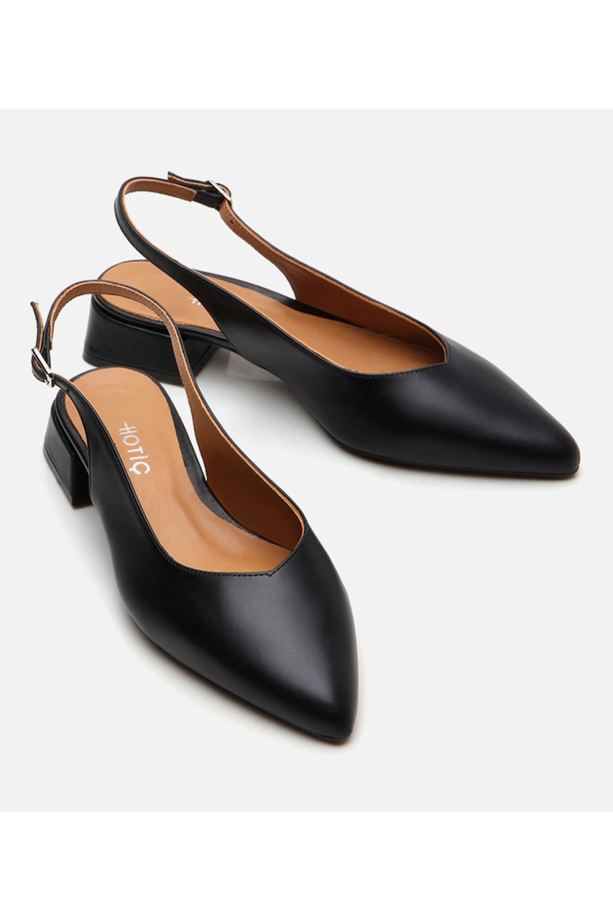 Kadın Deri Siyah Babet - Görsel 4