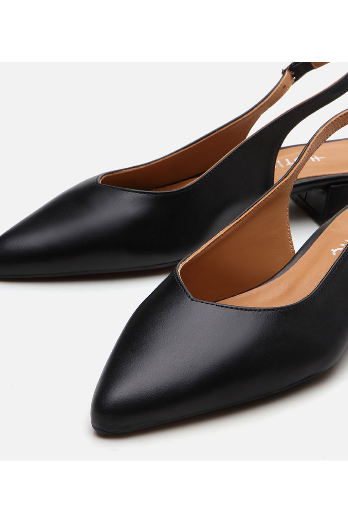 Kadın Deri Siyah Babet - Görsel 5