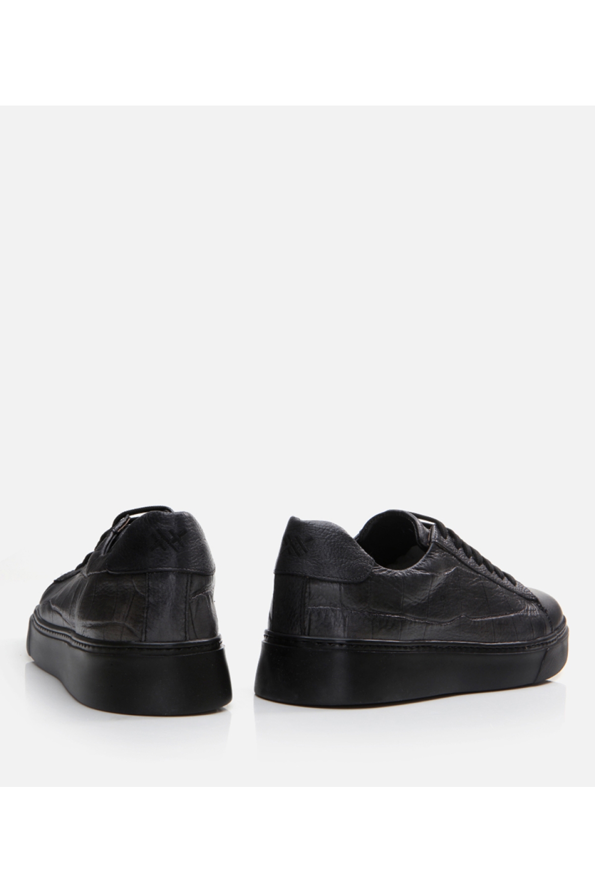 Erkek Deri Siyah Günlük Ayakkabı - Görsel 5