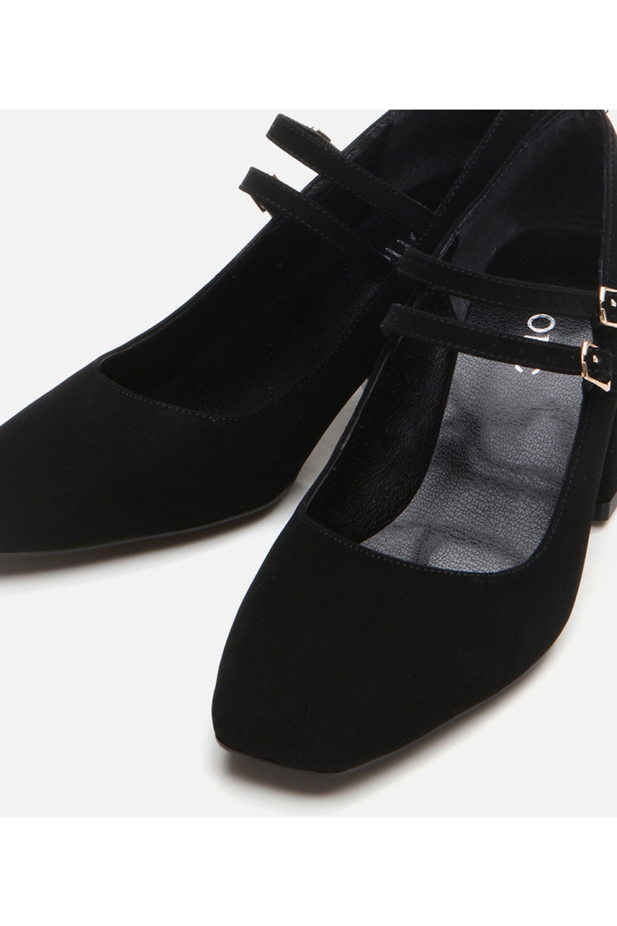 Kadın Mary Jane Siyah Kalın Topuklu Ayakkabı - Görsel 5