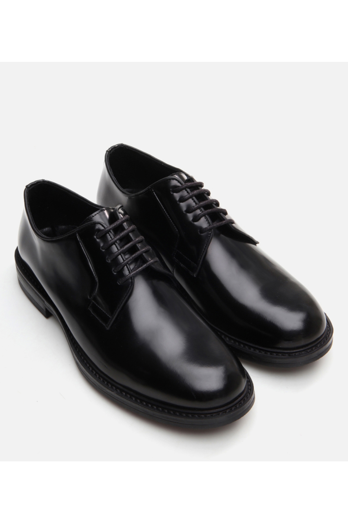Erkek Deri Siyah Günlük Ayakkabı - Görsel 3