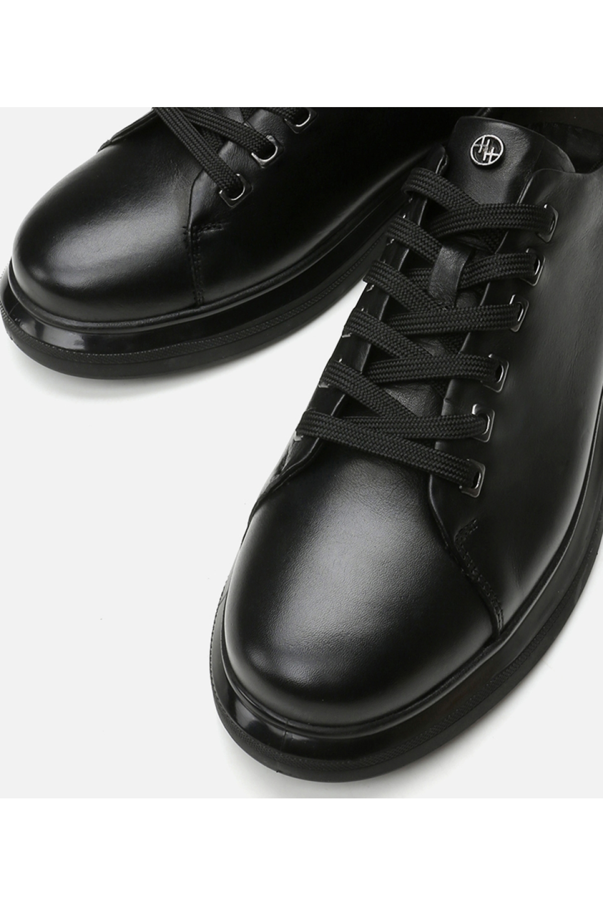 Erkek Deri Siyah Günlük Ayakkabı - Görsel 4