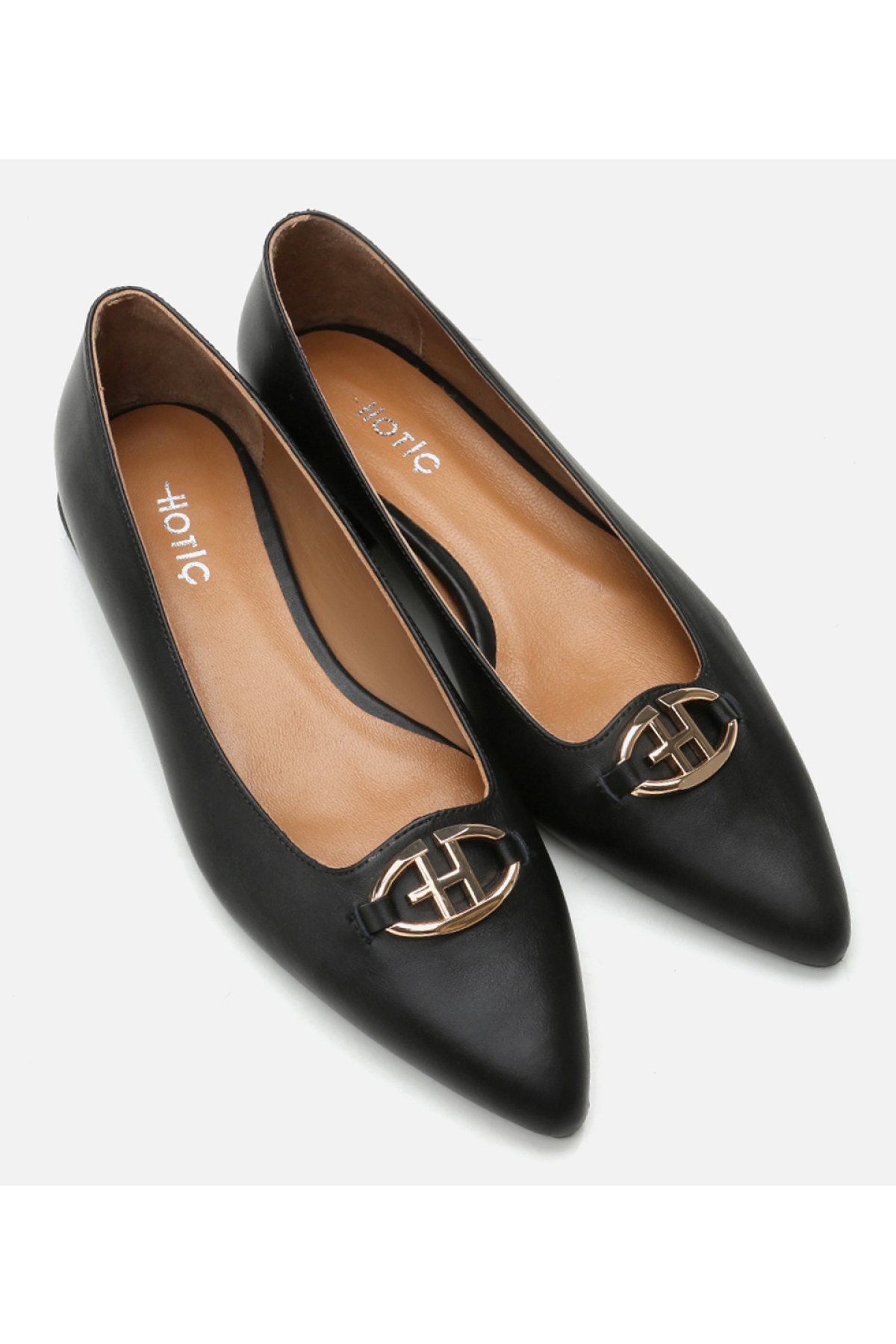 Kadın Deri Siyah Babet - Görsel 3