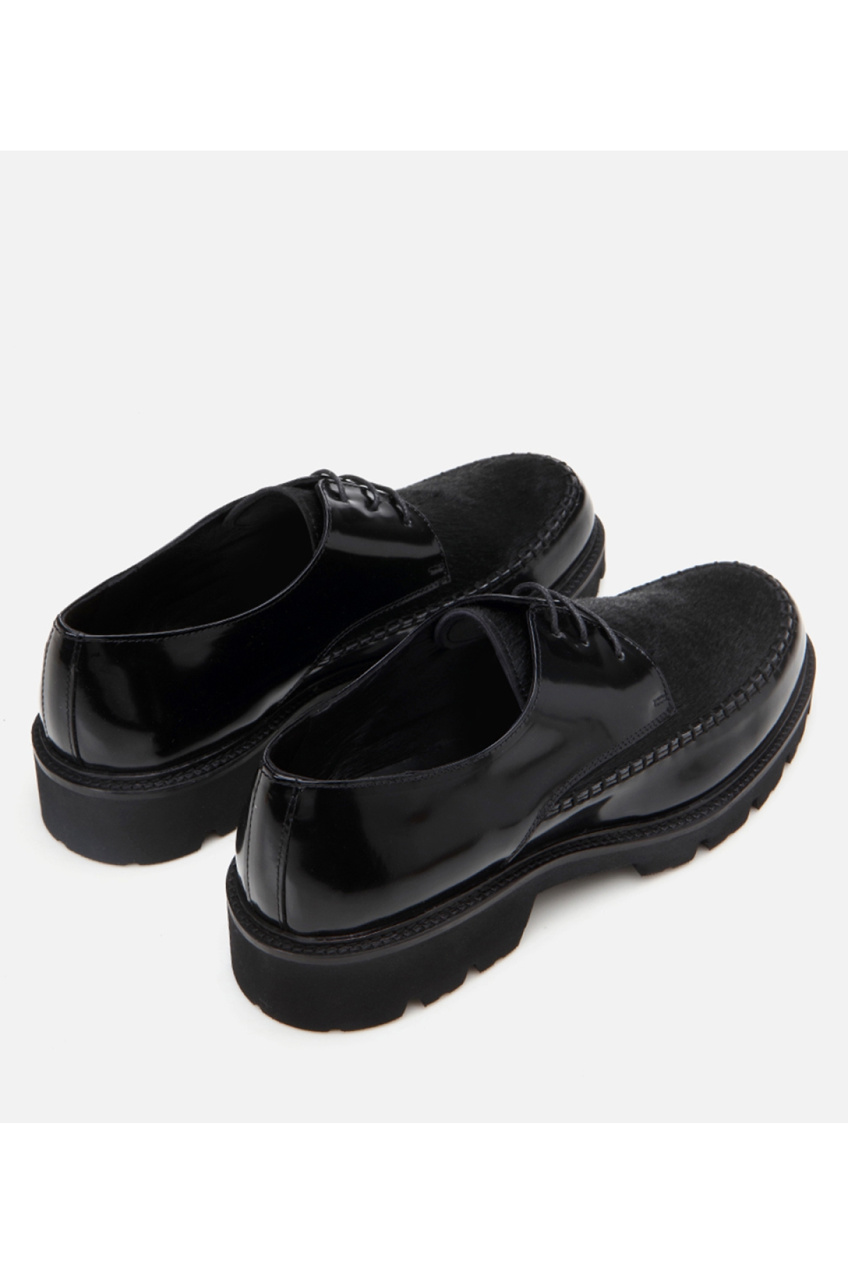 Erkek Deri Siyah Günlük Ayakkabı - Görsel 5