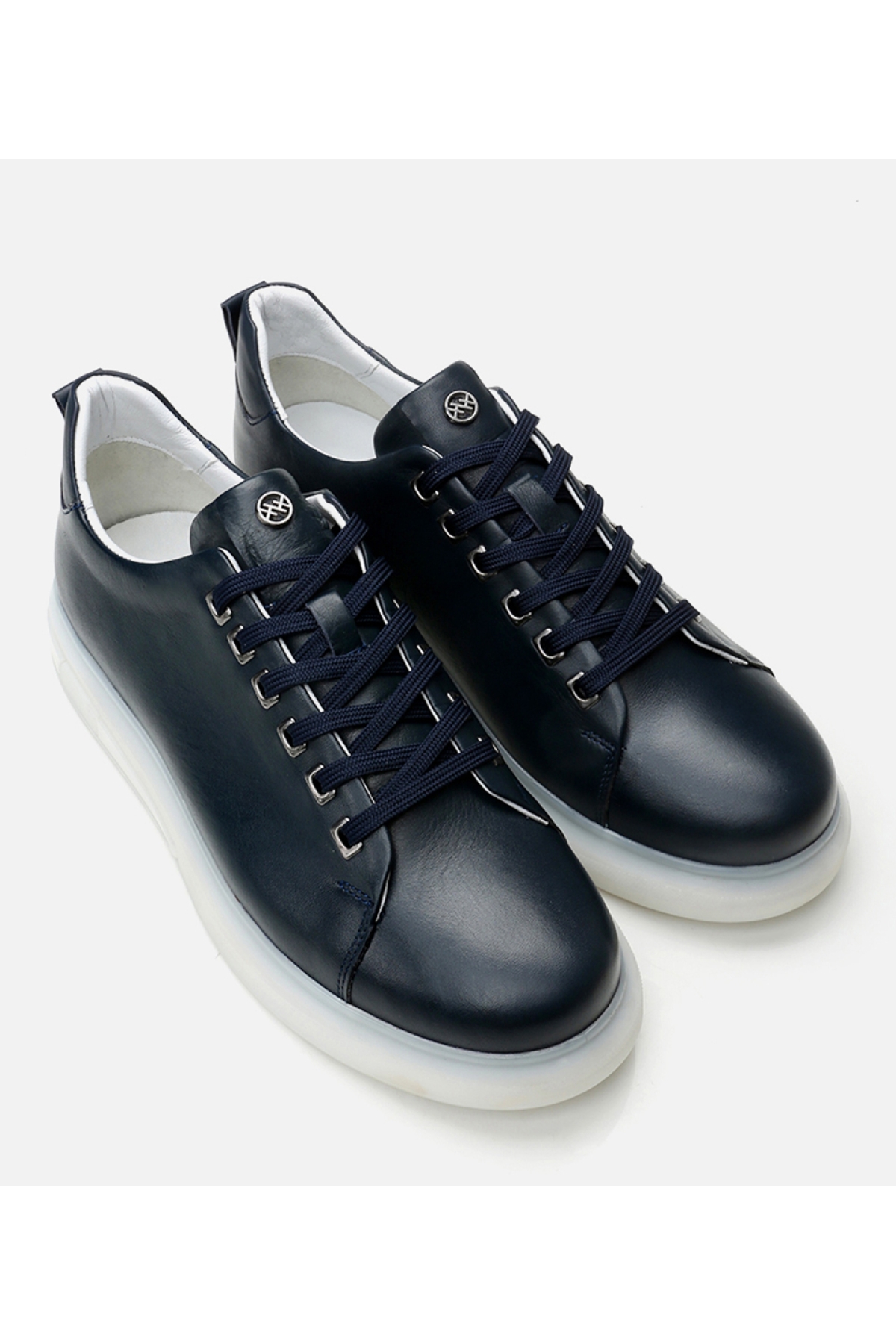 Erkek Deri Lacivert Günlük Ayakkabı - Görsel 3