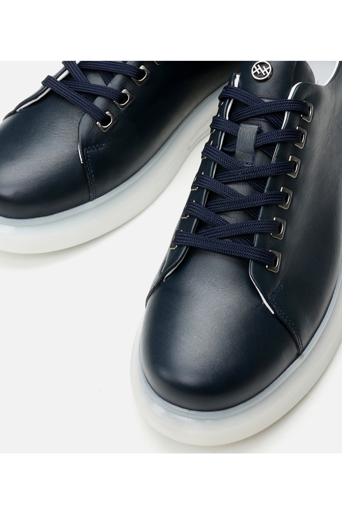 Erkek Deri Lacivert Günlük Ayakkabı - Görsel 4