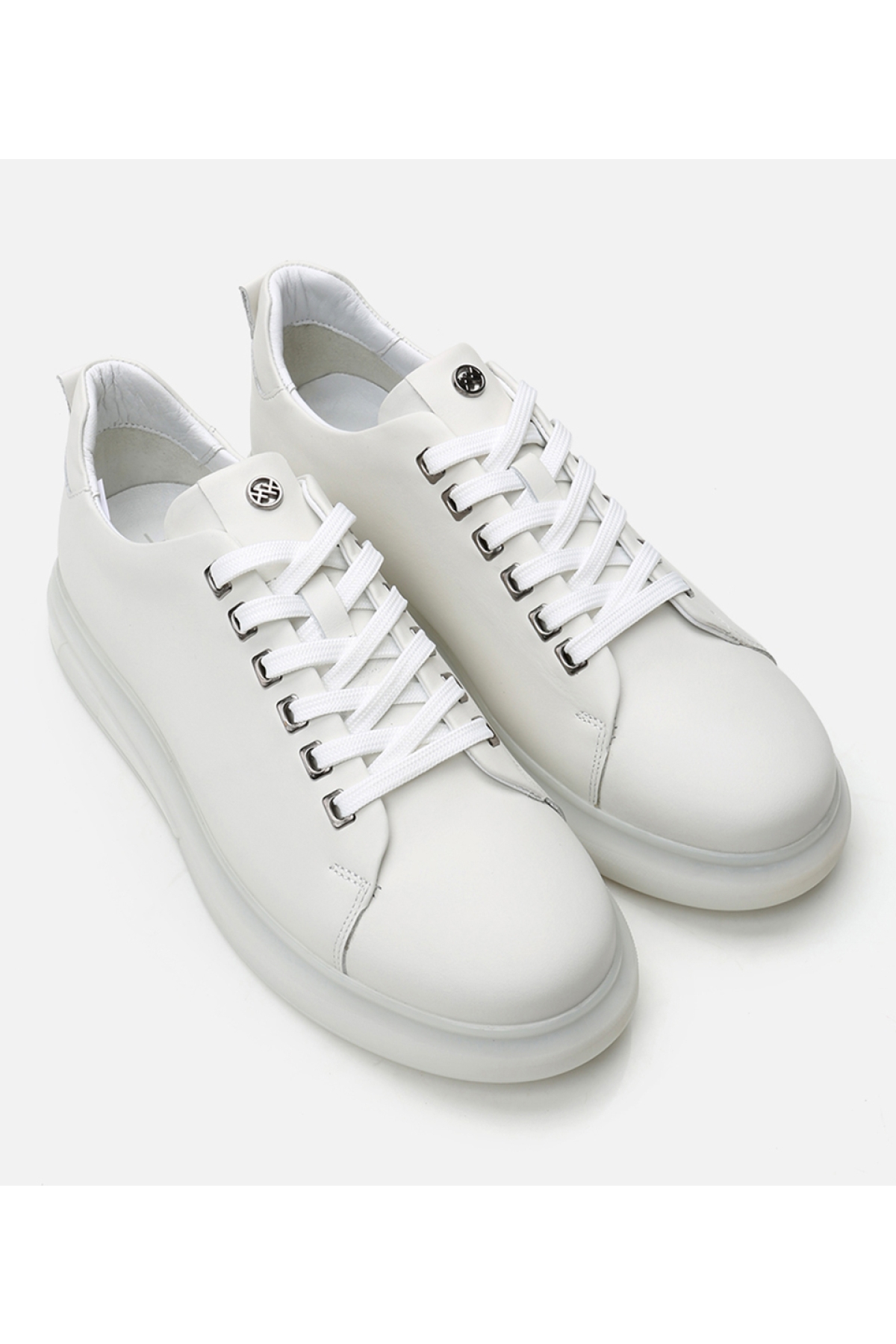 Erkek Deri Bej Günlük Ayakkabı - Görsel 3