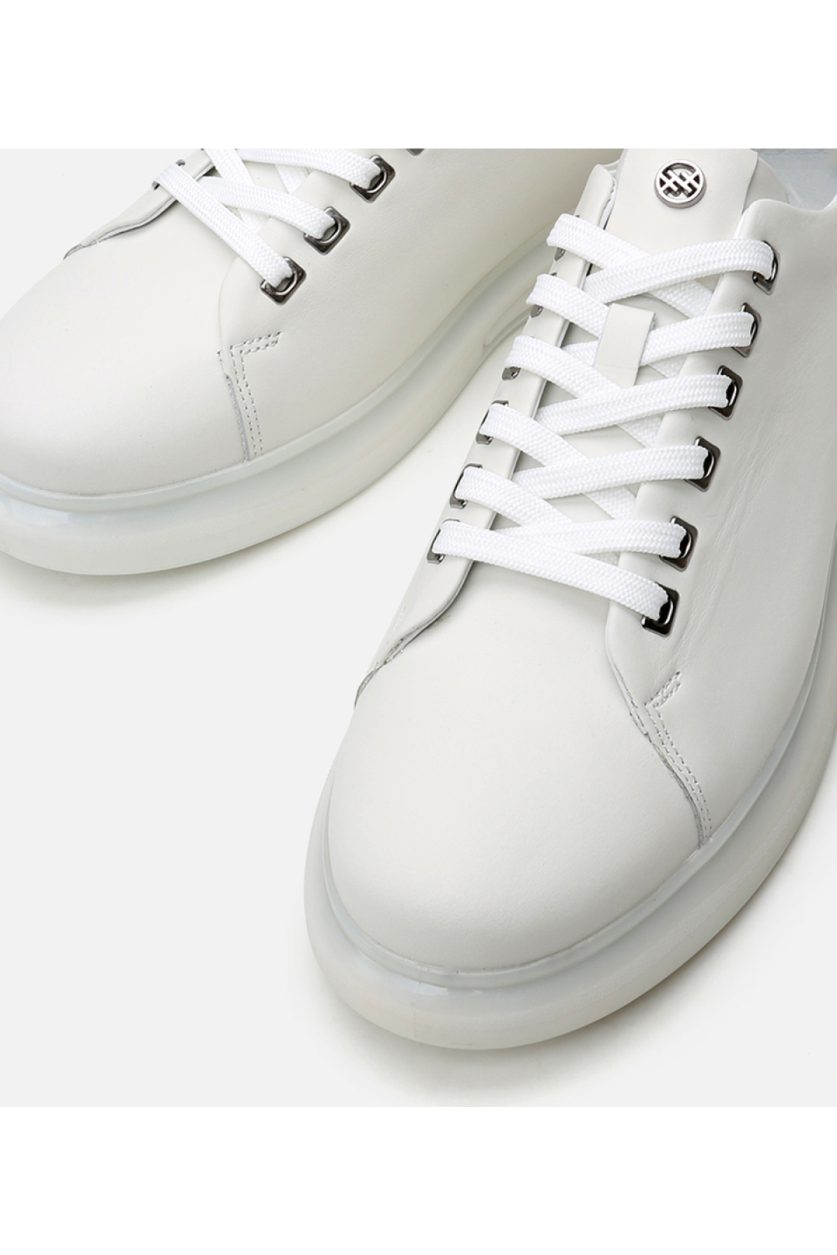 Erkek Deri Bej Günlük Ayakkabı - Görsel 4