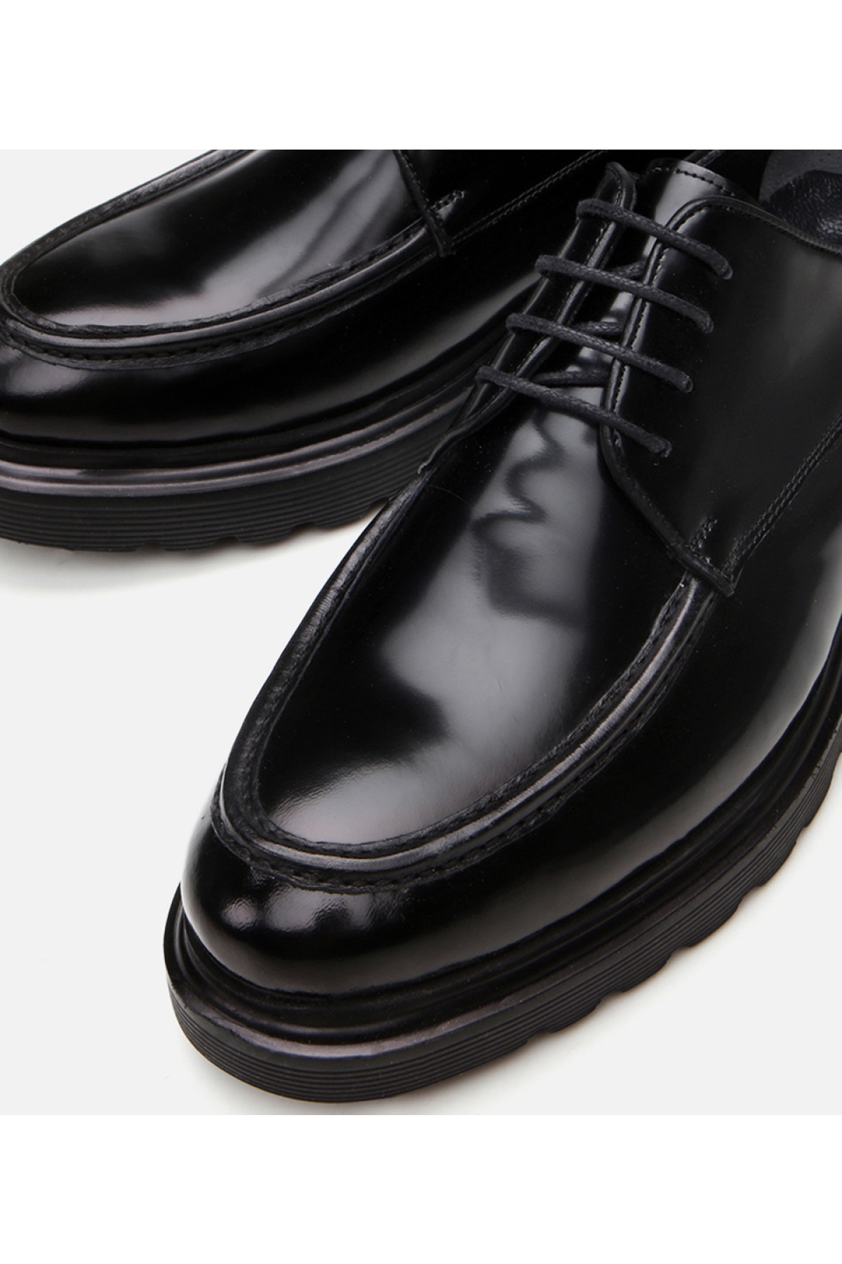 Erkek Deri Siyah Günlük Ayakkabı - Görsel 4