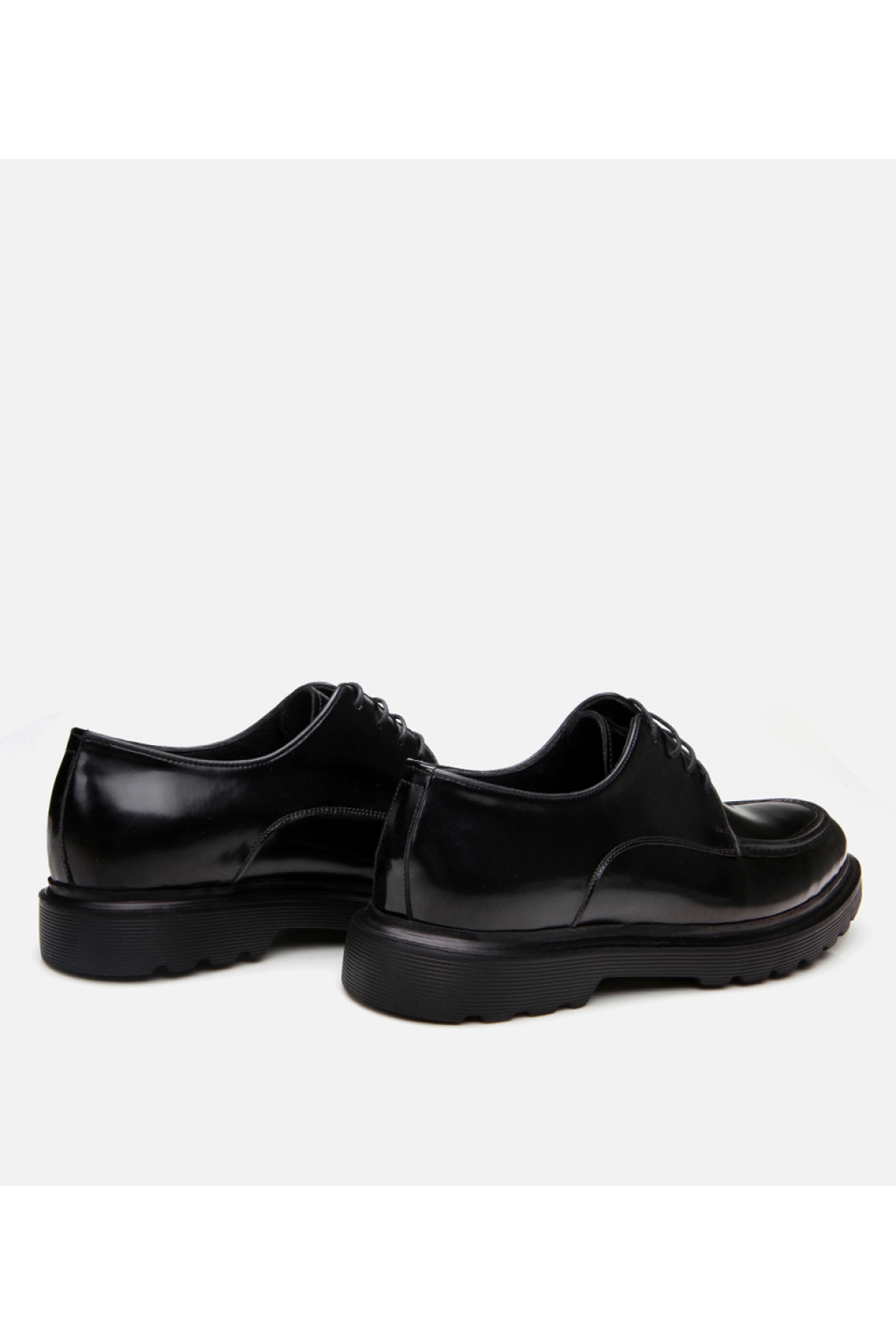 Erkek Deri Siyah Günlük Ayakkabı - Görsel 5