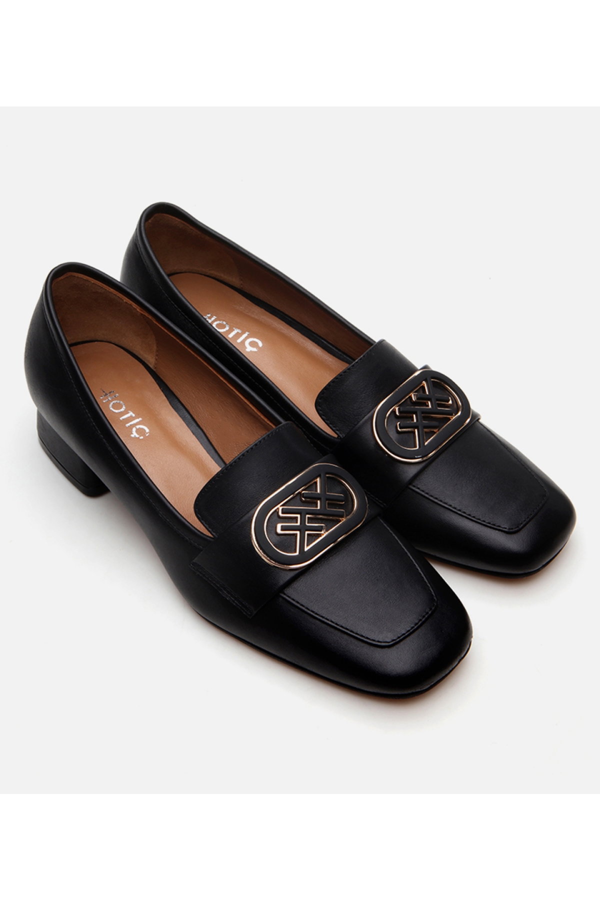 Kadın Deri Siyah Loafer - Görsel 3