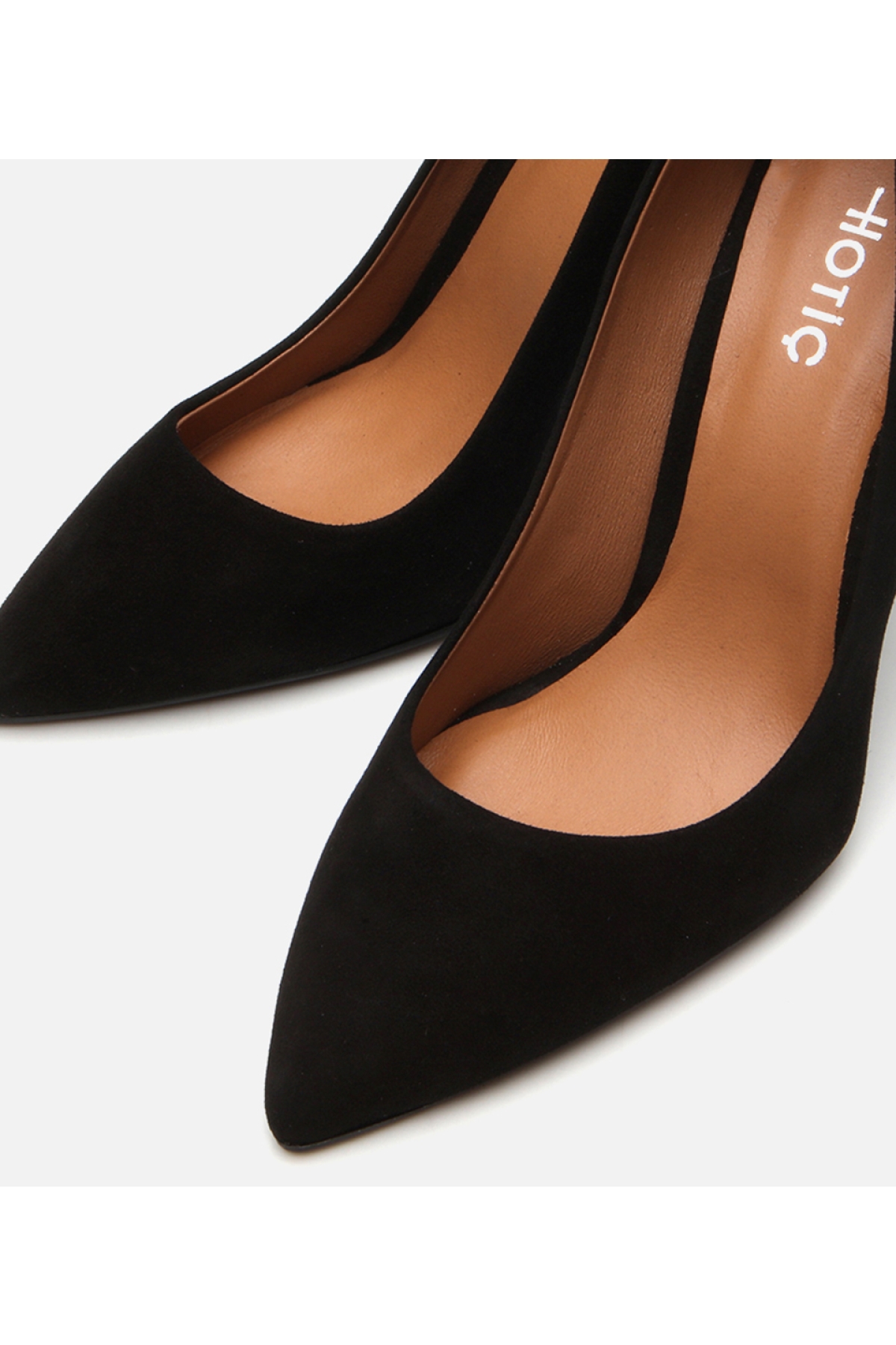 Kadın Deri Siyah Stiletto - Görsel 5