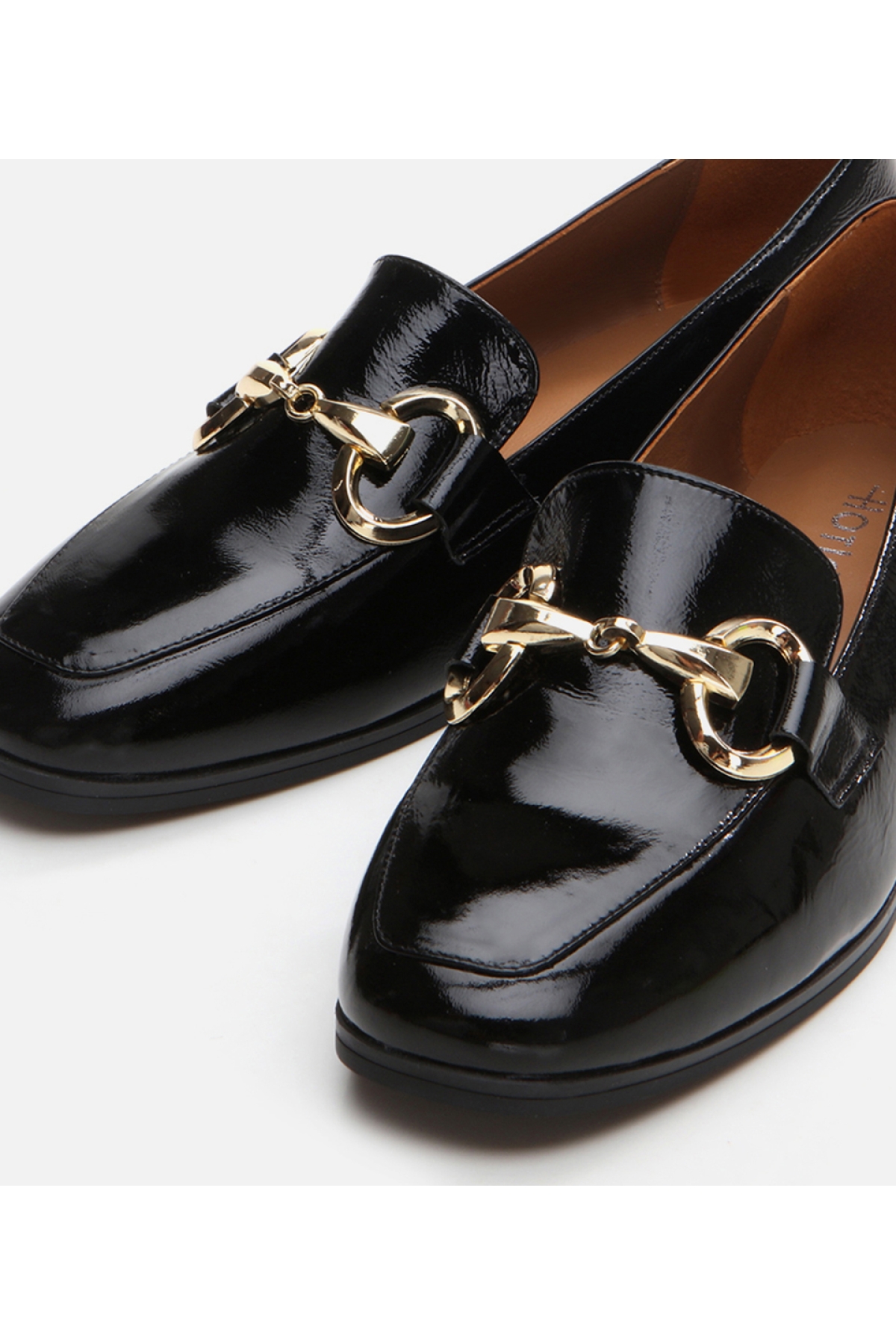 Kadın Deri Siyah Loafer - Görsel 5
