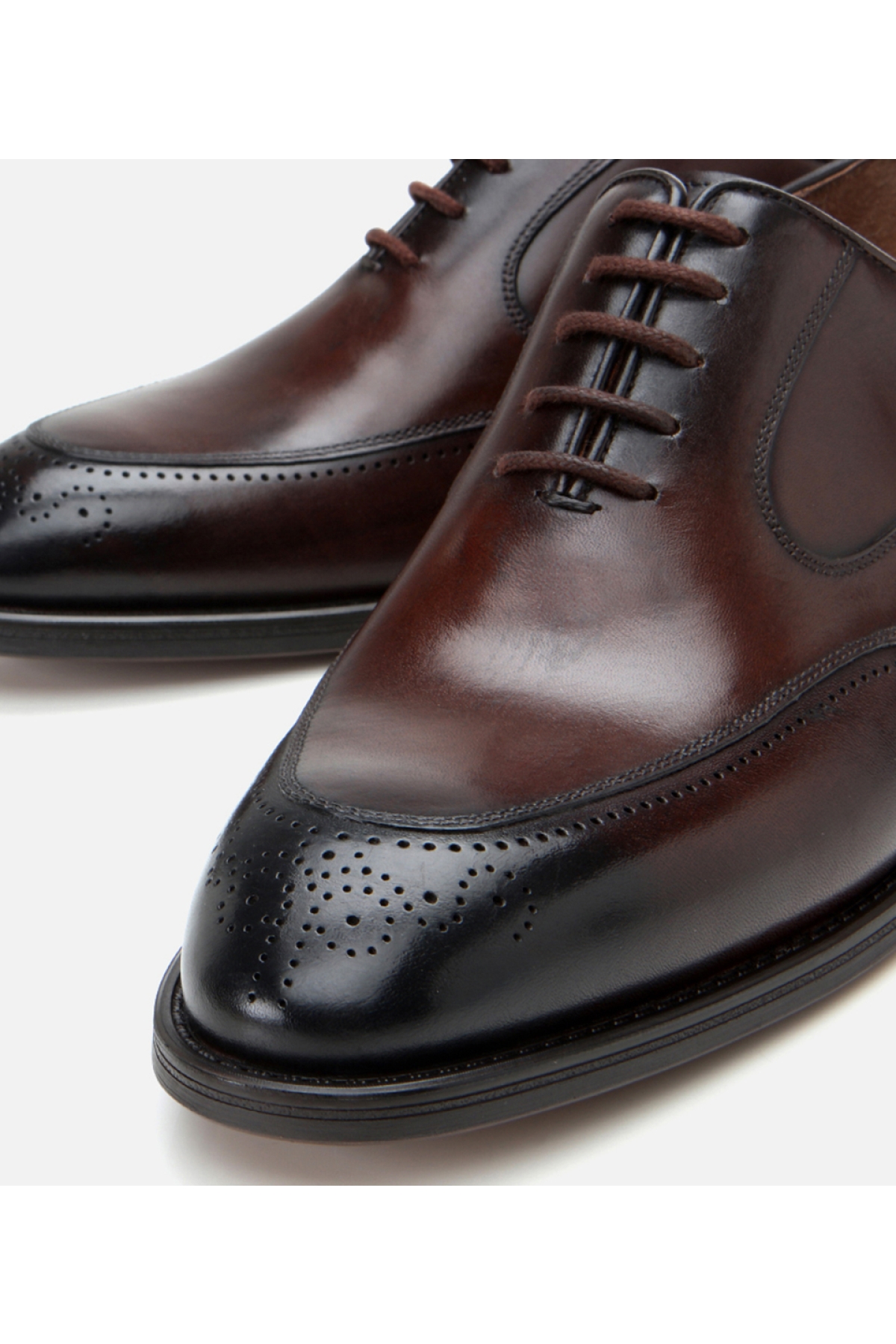 Erkek Deri Kahverengi Klasik Şık Ayakkabı - Görsel 5
