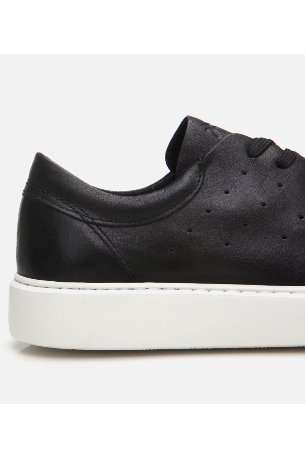 Hotiç Siyah Hotiç Hotiç Deri Erkek Hafif Tabanlı Spor Ayakkabı