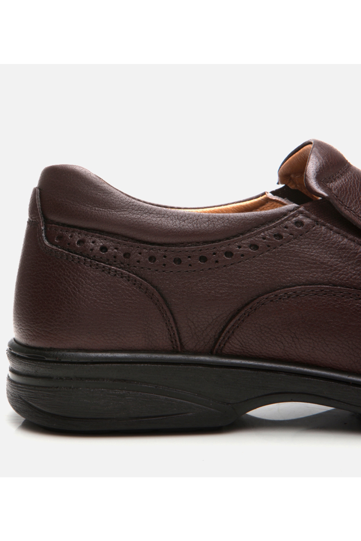 Erkek Deri Kahverengi Rahat Günlük Ayakkabı - Görsel 4